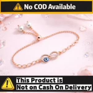Anklet | Trendy Stylish Infinity - Love, Protection & Shine for Positive Vibes | A4